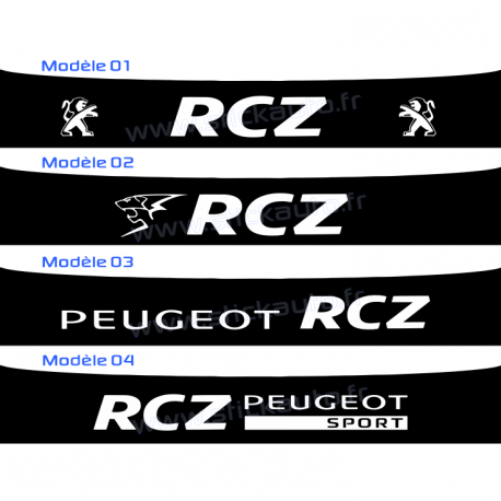 Bandeau Pare soleil Peugeot Sport RCZ