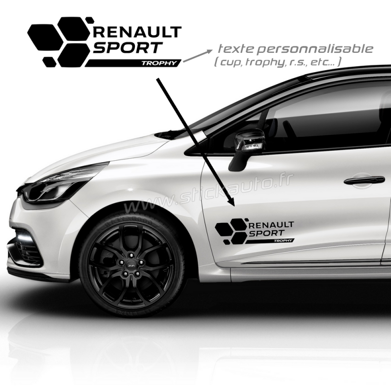 Autocollant voiture Renault Sport Classic