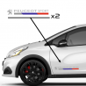 Kit Stickers Peugeot Sport 2016 60cm