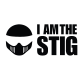 Sticker I am the Stig