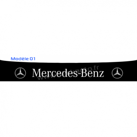 Bandeau Pare soleil Mercedes B 250x20cm