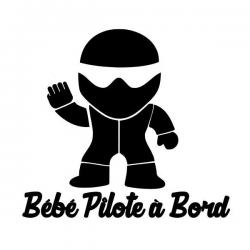 Bébé pilote à bord