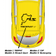 Sticker de toit Renault Sport B