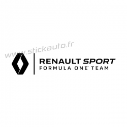Sticker Renault RS17 Formula One Team