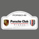 Sticker Porsche Club France