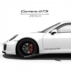 Kit 2 Stickers Porsche Carrera GTS