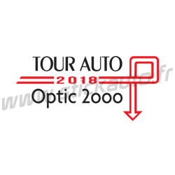 Tour Auto 2018 Noir et Rouge