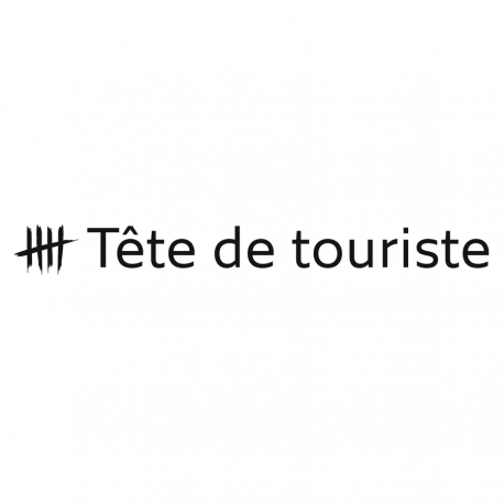 Sticker Tête de Touriste Sticker Tête de Touriste