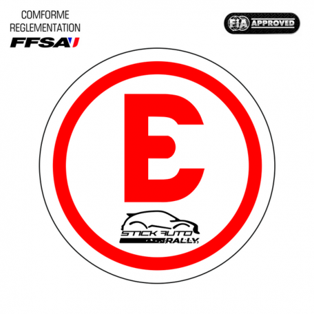 Autocollant Sécurité Extincteur FIA Autocollant Sécurité Extincteur FIA
