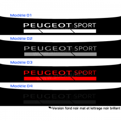 Bandeau Pare soleil Peugeot Sport P sauf 208