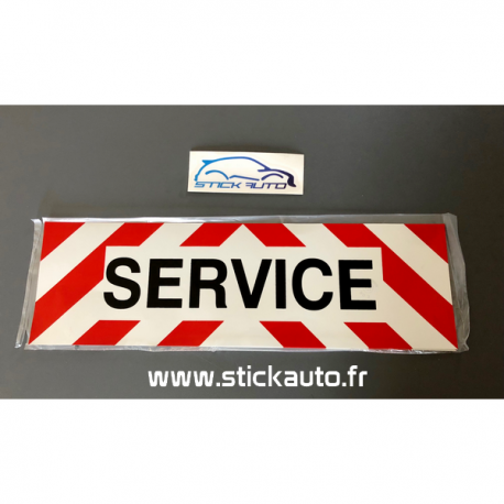 Bandeau adhésif SERVICE pour véhicule Bandeau adhésif SERVICE pour véhicule