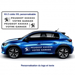Marquage 2 cotés XXL personnalisables 150cm
