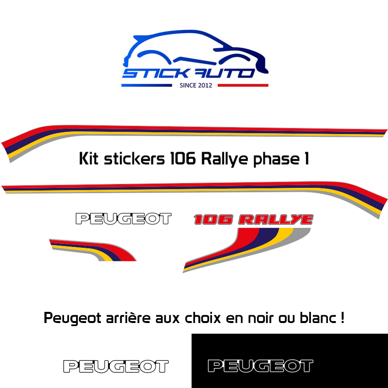 Kit Peugeot 106 Rallye Phase 1 - STICK AUTO