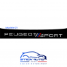 Bandeau pare soleil Peugeot Sport 140x29cm