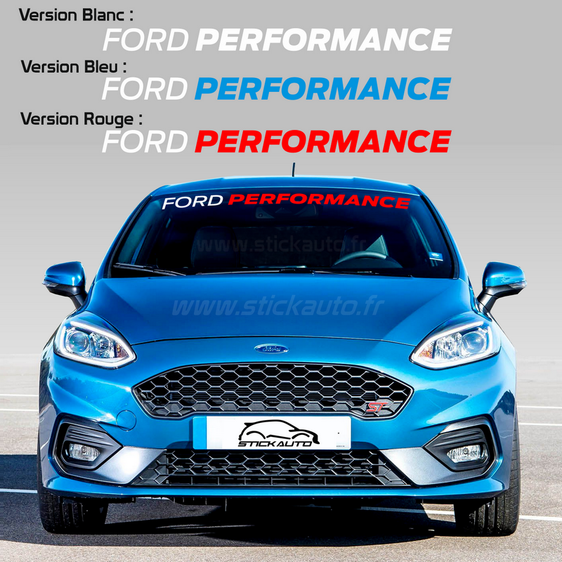 Sticker Pare-soleil Pour Pare-brise Ford Focus 2006-2023 - Bandeau Décoratif Anti-UV, Facile à Coller