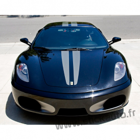 Kit double bandes stickers Ferrari F430 & 360 Modena