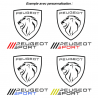 Peugeot Sport Lion de toit 80cm version B Peugeot Sport Lion de toit 80cm version B