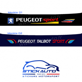 Bandeau Pare soleil Peugeot Sport PTS