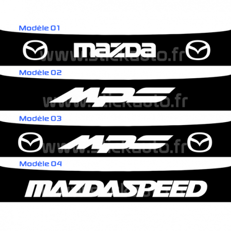 Bandeau Pare soleil Mazda et Mazda MPS