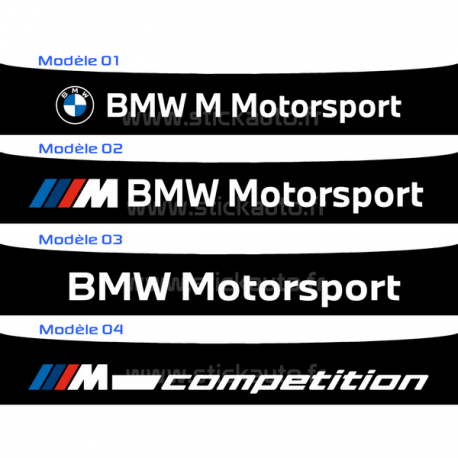 Bandeau Pare soleil BMW M Performance - STICK AUTO