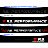 Bandeau Pare soleil Renault Sport RS Performance