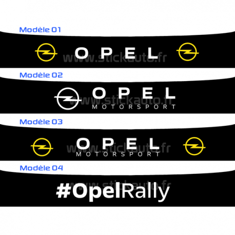 Bandeau Pare soleil Opel A - STICK AUTO