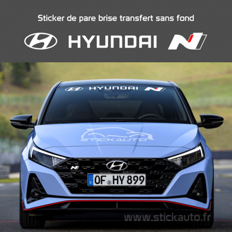 Lettrage transfert Hyundai N