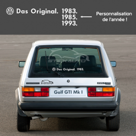Sticker VW Das Original Personnalisation