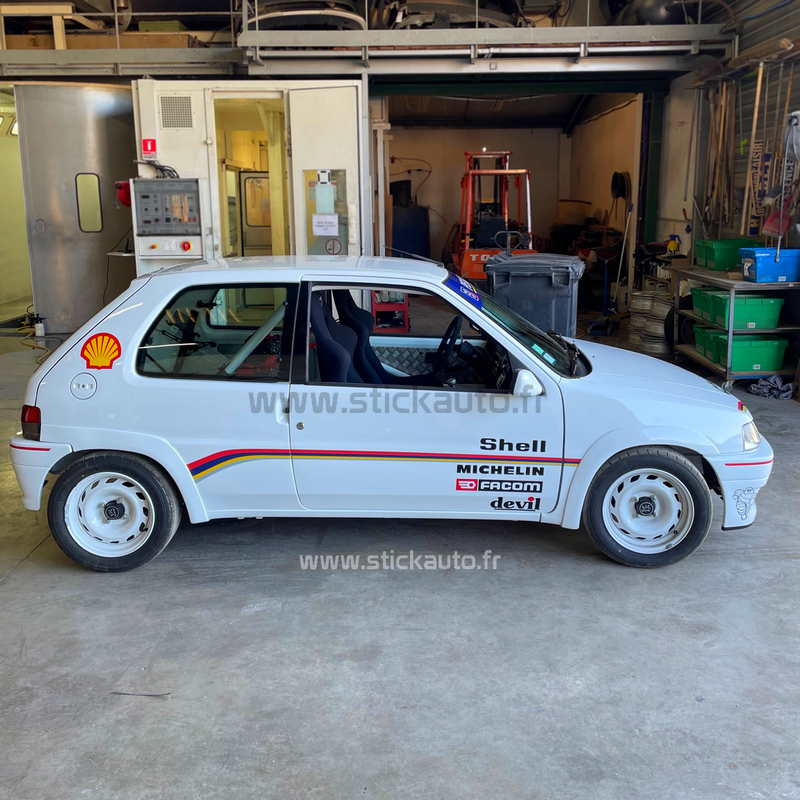 Kit Peugeot Shell type 106 Rallye Phase 1 - STICK AUTO