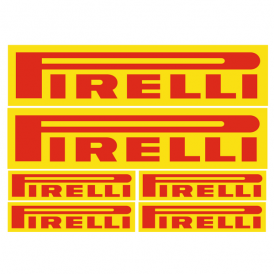 Planche autocollants Pirelli