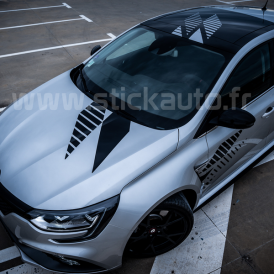 Kit Mégane 4 RS Ultime capot et toit Renault Sport
