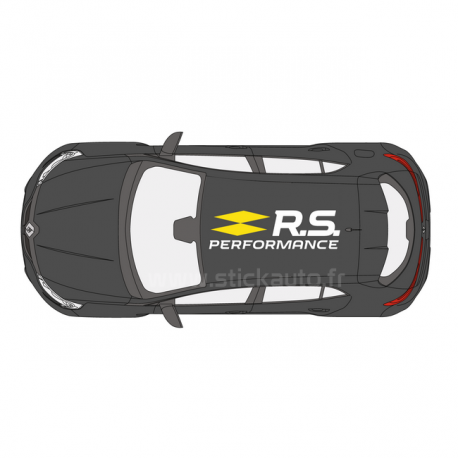 Stickers de toit RS Performance