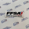 Autocollant FFSA Championnat de France des Rallyes