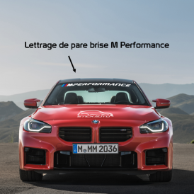 Lettrage transfert BMW M Performance