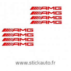 Kit Stickers AMG x4 pour étrier
