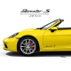 Kit 2 Stickers Porsche Boxster S