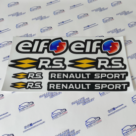 Planche autocollants Renault Sport