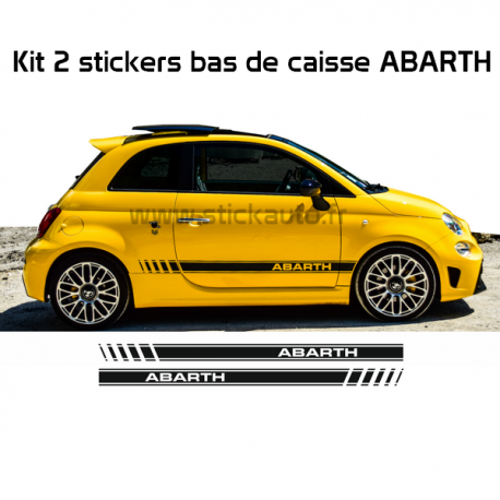 Kit sticker Abarth 500 phase 2