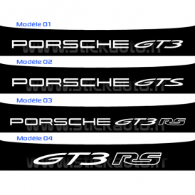 Bandeau Pare soleil Porsche GT3 GT3 RS GT3 4.0