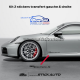 Kit 2 Stickers Porsche 911 Carrera S type 992