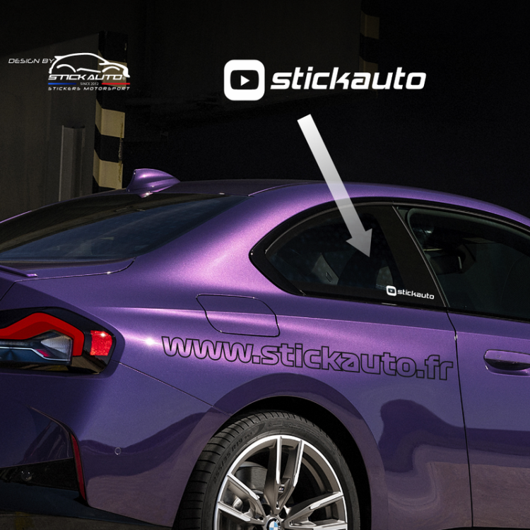 Sticker YouTube (à personnaliser)