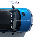 Lettrage ALPINE de pare-brise pour A290 Lettrage ALPINE de pare-brise pour A290
