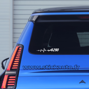 Alpine A290 battement cardiaque