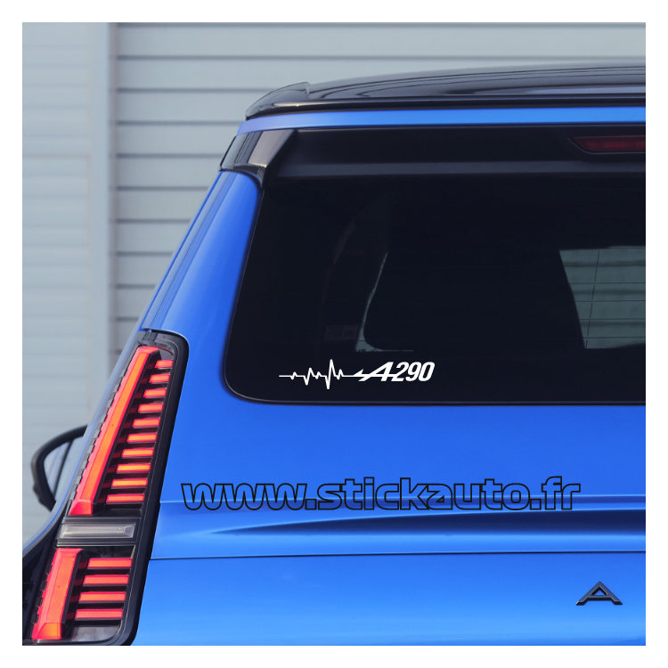 Alpine A290 battement cardiaque