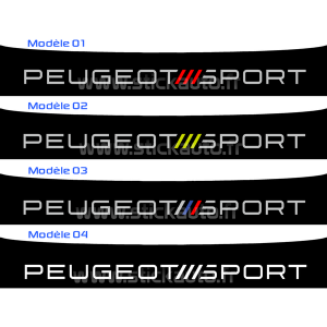 Bandeau Pare soleil Peugeot Sport Engineered Ligne sauf 208