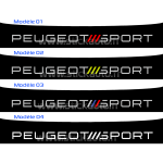 Bandeau Pare soleil Peugeot Sport Engineered Ligne sauf 208