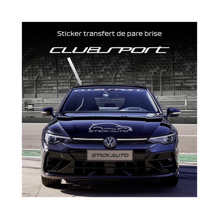 Lettrage transfert Clubsport