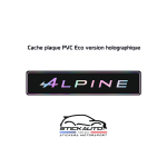 Cache plaque Holographique Alpine Cache plaque Holographique Alpine