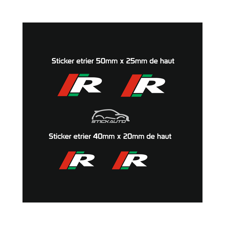 Kit stickers etrier Jaguar R Kit stickers etrier Jaguar R