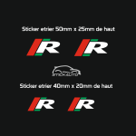 Kit stickers etrier Jaguar R Kit stickers etrier Jaguar R